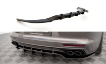 Porsche Panamera E-Hybrid 971 2016-2020 Bakre Splitter (Med Splitters) V.1 Maxton Design